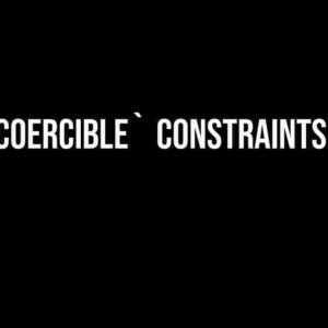 Are `Coercible` constraints free?