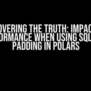 Uncovering the Truth: Impact on Performance When Using SQL-Like Padding in Polars