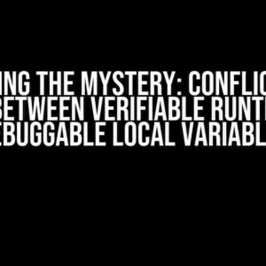 Unraveling the Mystery: Conflicting JVM Specs between Verifiable Runtime and Debuggable Local Variables